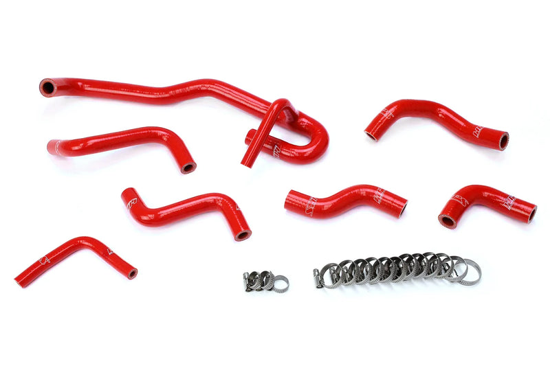 HPS Silicone Heater hoses 90-91 Toyota 4RunnerV6 with Rear Heater Left Hand Drive