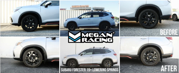 Megan Racing Lower Springs 19-23 Subaru Forester